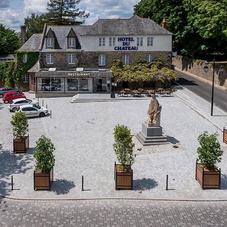 Logis Hotel Du Chateau Combourg Exterior foto